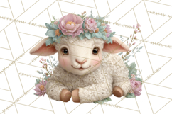 Spring Baby Animals Clipart PNG, Cute Easter and Spring Png Product Image 5