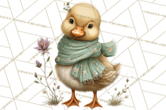 Spring Baby Animals Clipart PNG, Cute Easter and Spring Png Product Image 4