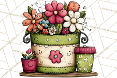 Adorable Robots Clipart, Playful Toy Robot Clip Art PNG Product Image 3