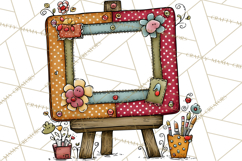 Adorable Robots Clipart, Playful Toy Robot Clip Art PNG Product Image 5