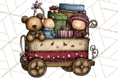 Adorable Robots Clipart, Playful Toy Robot Clip Art PNG Product Image 2