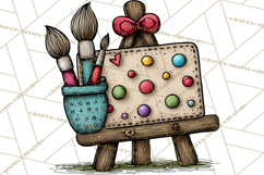 Adorable Robots Clipart, Playful Toy Robot Clip Art PNG Product Image 3