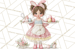 Easter Baking Clipart, Cute Easter Bakers, Pastel Cookies Product Image 5