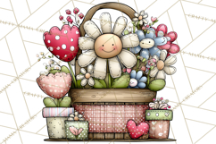 Adorable Robots Clipart, Playful Toy Robot Clip Art PNG Product Image 5