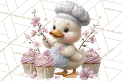 Easter Bakery Critters, Cute Mini World Animals, Pastel Png Product Image 2
