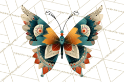 Scandi Forest Flora Clipart, Nordic Folk Art Clip Art Png Product Image 4