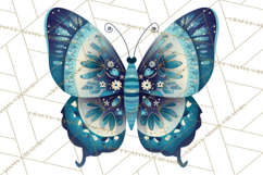 Scandi Forest Flora Clipart, Nordic Folk Art Clip Art Png Product Image 2