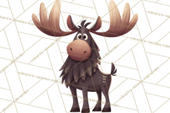 Scandi Forest Flora Clipart, Nordic Folk Art Clip Art Png Product Image 4