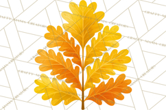 Scandi Forest Flora Clipart, Nordic Folk Art Clip Art Png Product Image 2