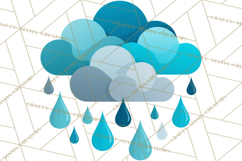 Scandi Forest Flora Clipart, Nordic Folk Art Clip Art Png Product Image 2