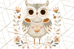 Scandi Forest Flora Clipart, Nordic Folk Art Clip Art Png Product Image 3