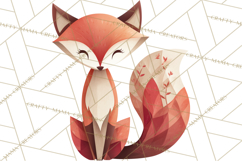 Scandi Forest Flora Clipart, Nordic Folk Art Clip Art Png Product Image 2