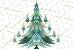 Scandi Forest Flora Clipart, Nordic Folk Art Clip Art Png Product Image 3