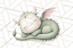 Baby Dragon Clipart, Princess Clipart, Knight Clipart Product Image 3