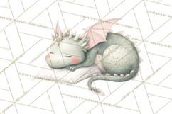 Baby Dragon Clipart, Princess Clipart, Knight Clipart Product Image 4