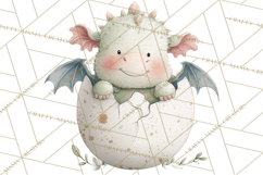 Baby Dragon Clipart, Princess Clipart, Knight Clipart Product Image 2