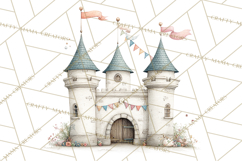 Baby Dragon Clipart, Princess Clipart, Knight Clipart Product Image 3