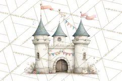 Baby Dragon Clipart, Princess Clipart, Knight Clipart Product Image 3