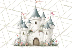 Baby Dragon Clipart, Princess Clipart, Knight Clipart Product Image 5