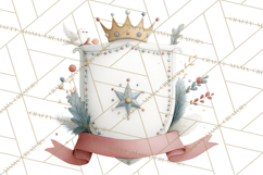 Baby Dragon Clipart, Princess Clipart, Knight Clipart Product Image 2