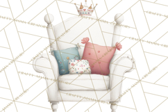 Baby Dragon Clipart, Princess Clipart, Knight Clipart Product Image 3