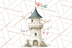 Baby Dragon Clipart, Princess Clipart, Knight Clipart Product Image 4