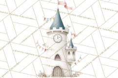 Baby Dragon Clipart, Princess Clipart, Knight Clipart Product Image 2