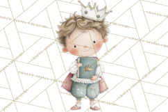 Baby Dragon Clipart, Princess Clipart, Knight Clipart Product Image 2