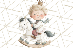 Baby Dragon Clipart, Princess Clipart, Knight Clipart Product Image 5