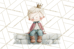 Baby Dragon Clipart, Princess Clipart, Knight Clipart Product Image 2