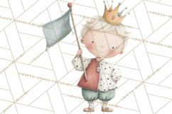 Baby Dragon Clipart, Princess Clipart, Knight Clipart Product Image 3
