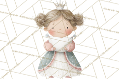Baby Dragon Clipart, Princess Clipart, Knight Clipart Product Image 3