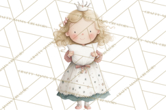 Baby Dragon Clipart, Princess Clipart, Knight Clipart Product Image 4