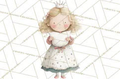 Baby Dragon Clipart, Princess Clipart, Knight Clipart Product Image 4