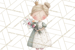 Baby Dragon Clipart, Princess Clipart, Knight Clipart Product Image 2