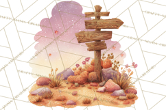 Cowgirl Clipart for Invitations, Western Horses and Props Product Image 2