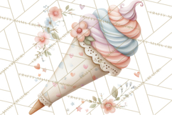 Easter Baking Clipart, Cute Easter Bakers, Pastel Cookies Product Image 4