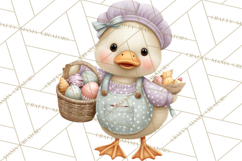 Easter Bakery Critters, Cute Mini World Animals, Pastel Png Product Image 4