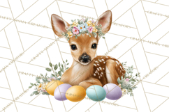 Adorable Baby Animals Easter Clipart PNG, Pastel Chicks Png Product Image 5
