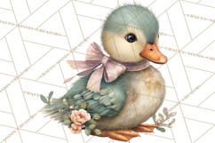Spring Baby Animals Clipart PNG, Cute Easter and Spring Png Product Image 5