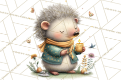 Cottagecore Animals PNG, Woodland Critters Clipart Product Image 5