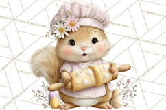 Easter Bakery Critters, Cute Mini World Animals, Pastel Png Product Image 5