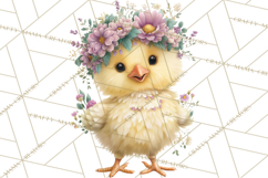 Spring Baby Animals Clipart PNG, Cute Easter and Spring Png Product Image 2