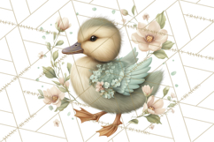 Spring Baby Animals Clipart PNG, Cute Easter and Spring Png Product Image 3