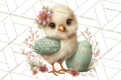 Spring Baby Animals Clipart PNG, Cute Easter and Spring Png Product Image 4