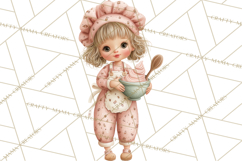 Easter Baking Clipart, Cute Easter Bakers, Pastel Cookies Product Image 4