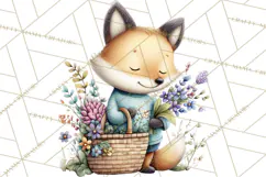 Cottagecore Animals PNG, Woodland Critters Clipart Product Image 5