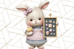 Easter Bakery Critters, Cute Mini World Animals, Pastel Png Product Image 2