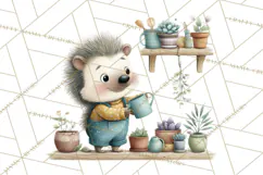 Cottagecore Animals PNG, Woodland Critters Clipart Product Image 2