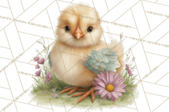 Spring Baby Animals Clipart PNG, Cute Easter and Spring Png Product Image 3